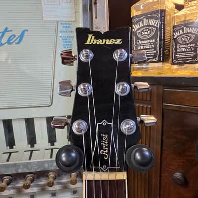 1983 Ibanez Artist AM50 Brown Sunburst image 6