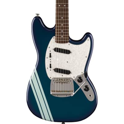 Squier Limited Edition Classic Vibe 60s Mustang Competition Burgundy - Electric Guitar image 2