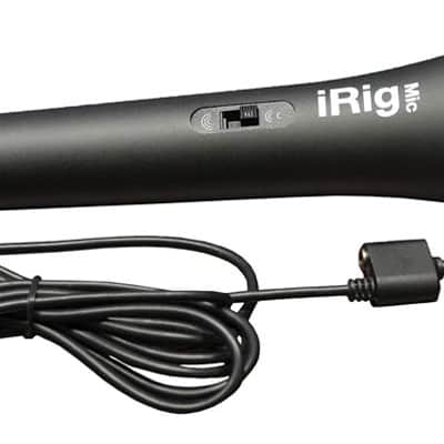 IK Multimedia iRig Mic handheld quality condenser microphone for iPhone, iPod touch and iPad image 2