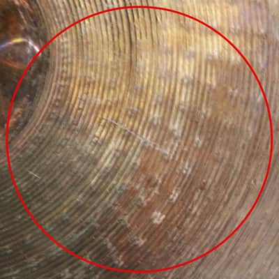 1996 Zildjian 20" Edge Solid Ride Cymbal image 15