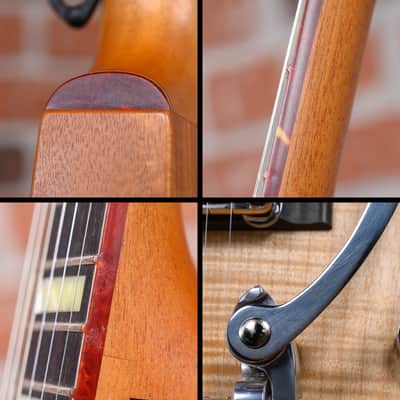 Gretsch USA Custom Shop G6128-CS True Timbre Series Madrigal Masterbuilt Flame Maple Top Natural 2025 w/OHSC image 13