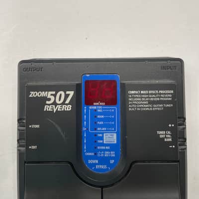 Zoom 507 Reverb Digital Compact Multi Effects Processor Guitar Pedal image 2