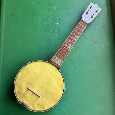 Stella  Banjolele 1920's Soprano Nylon Player! image 1