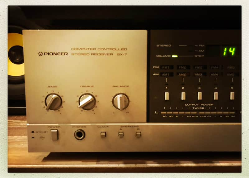 Pioneer  Computer Controlled Stereo Reciever SX-7 image 1