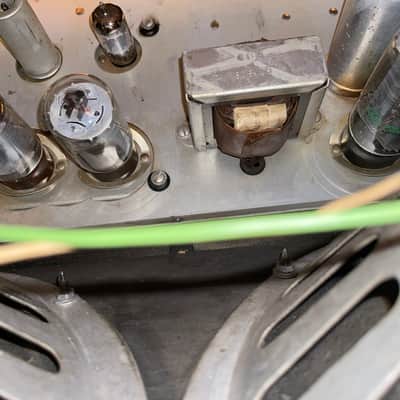 Incredibly Rare, Refurbished 1961 Magnatone Stereo Panorama Amplifier Amp - Model 260 / 1220 Custom 200 Series 2-Channel Oxford 2x12" Electric Guitar Combo Amplifier - Freshly Serviced image 8