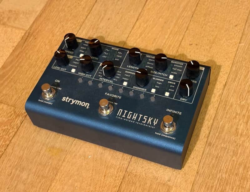 Strymon NightSky Time-Warped Reverberator 2020 - Present - Blue image 1