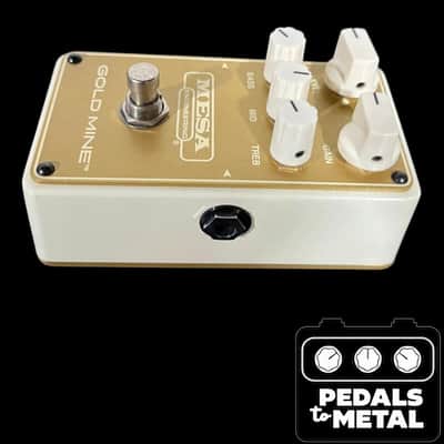 Mesa Boogie Goldmine California High Gain Overdrive 2010s - Gold - X16121 image 4