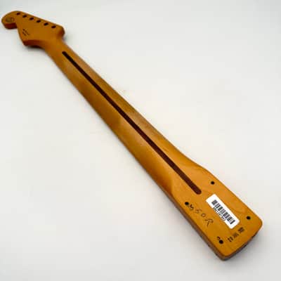 Fender Stratocaster Neck Maple Road Worn 50s Nitro 26012 image 2