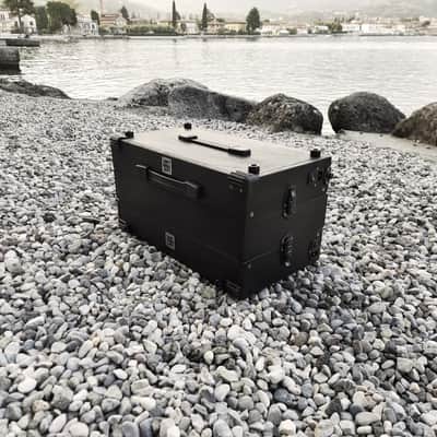 (2x6U) 12U Eurorack Case Powered, 84 or 104 hp, modular synthesizer, patched resealable image 15