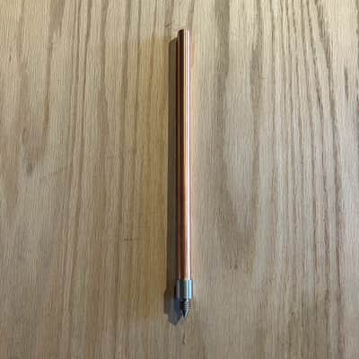 New Horizons  Double Bass End Pins (THREE) - Carbon Fiber / Copper Bild 6