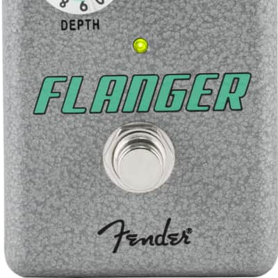 Genuine FENDER Hammertone Flanger Pedal, Solid Aluminum Stomp Box #0234578000 image 1