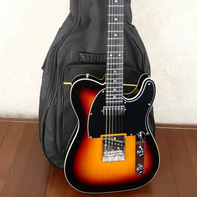 Squier Tele Custom Partscaster - Sunburst w/GB USED image 1