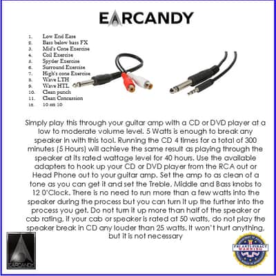Break in any Guitar speaker in 5 hours or less Celestion Eminence Jensen Tone Tubby WGS EV Fane JBL image 2