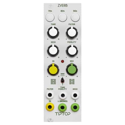 TipTop Audio ZVerb Eurorack Reverb Module (White) image 1