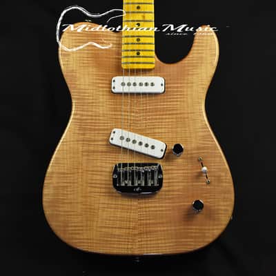 G&L USA ASAT Deluxe Flamed Maple Top Natural Gloss Electric image 2