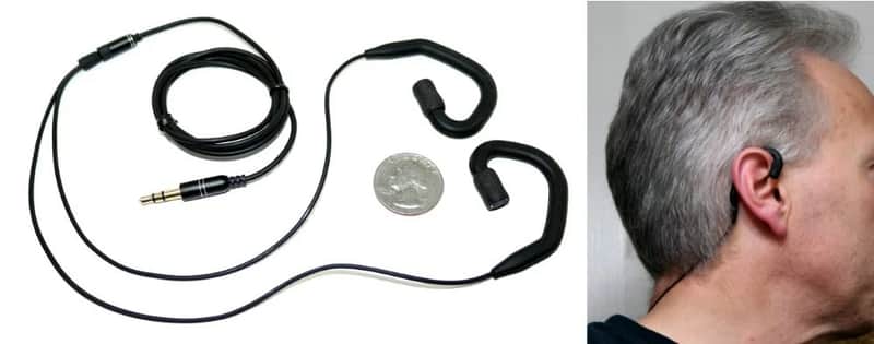 Master Series by Sound Professionals - MS-EHB-2 - Ultra Low Noise Ear-Hook Binaural Microphone image 1
