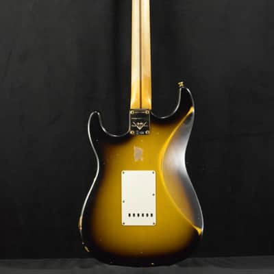 Fender Custom Shop Limited Edition '57 Strat - Relic Faded Aged 2-Color Sunburst image 7