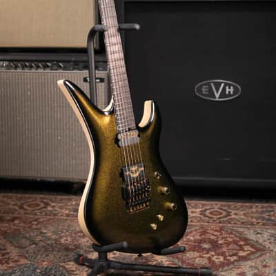 Schecter Avenger FR-S 50th Anniversary Electric Guitar - 50th Gold Burst image 13