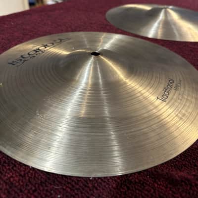 Istanbul Agop Traditional Mini Hi Hats 12" image 1