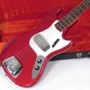 Fender Bass V 1965 Candy Apple Red Rare Custom Color with Case