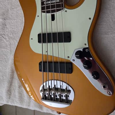 Lakland Skyline J-Sonic 5 2010's - Aztec Gold image 3