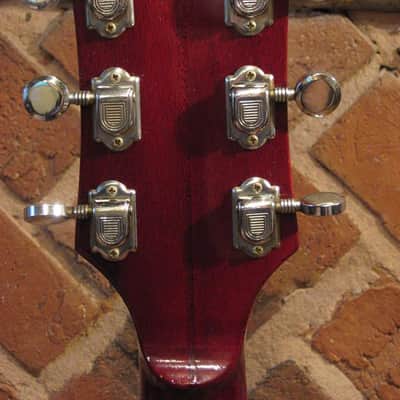 Vintage Italian Contessa HG-130 F Hole Archtop Semi acoustic Hollow Body Jazz Guitar image 12