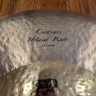 Zildjian 21" K Custom Hybrid Ride Cymbal!! image 5