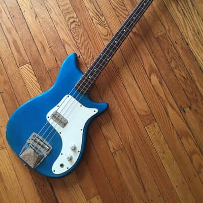 1966 KAPA Continental Bass USA-Made Hofner-Powered HSC image 2