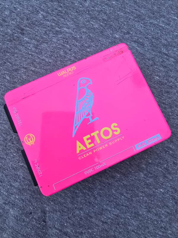 Walrus Audio Aetos 120V Clean Power Supply V1.5 Limited Edition - Neon Series 2019 - Neon Pink image 1