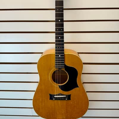 Grammer G-10 Acoustic 1969-70 Spruce Top Flame Maple Back & Sides with Case - Pre Owned image 3