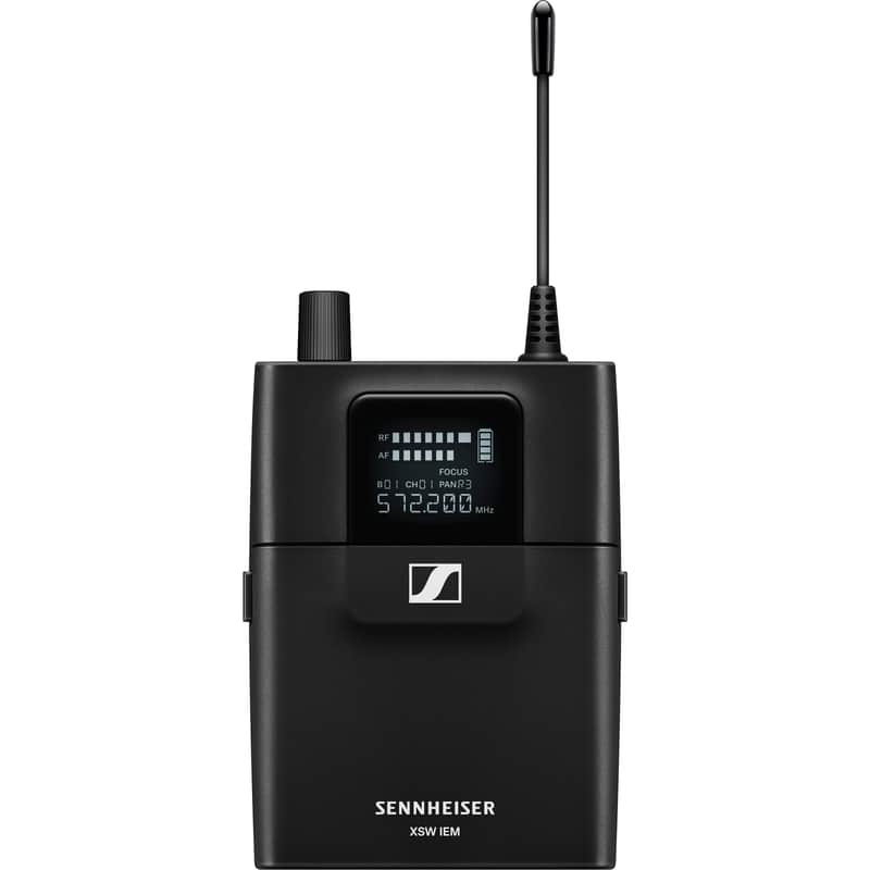 Sennheiser XSW IEM EK Stereo Wireless In-Ear Monitor Receiver, Band A (476 - 500 MHz) image 1