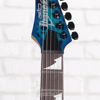 Ibanez GIO GRGR221PA Electric Guitar - Aqua Burst (GRGR221PAAQBd1) image 3