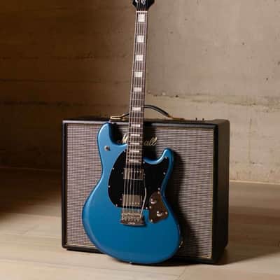 Sterling by Music Man StingRay Baritone Toluca Lake Blue image 3