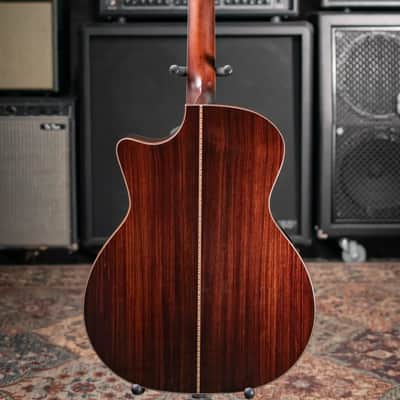 Eastman AC722CE-DF Grand Auditorium Acoustic/Electric Guitar - Dakota Fade with Hardshell Case image 7