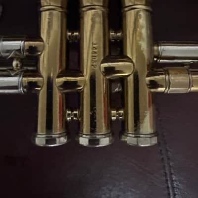 York Feathertouch (Master) Bb Trumpet (1947) SN 144032 (professional)(rare)(100% new clear lacquer) image 11