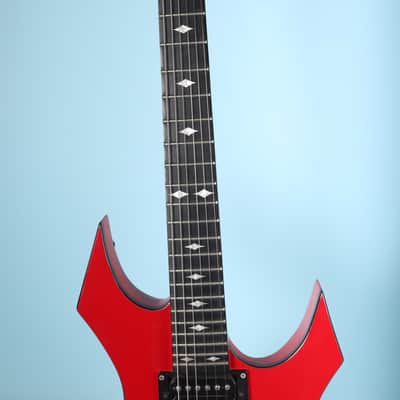 B.C. Rich Neck Through Series Warlock Electric Guitar - Blood Red NT image 6
