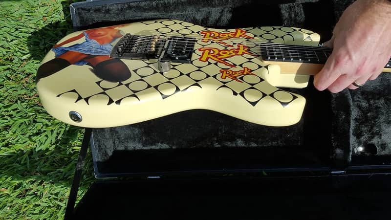 jerry cantrell g&l rampage blue dress signature guitar Jerry Cantrell's original G&L Rampage wasn't stolen after all