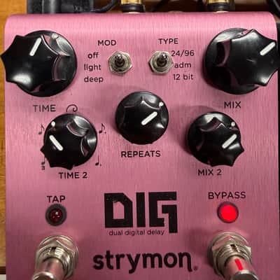 Strymon DIG Dual Digital Delay V1 2015 - 2022 Pink image 4