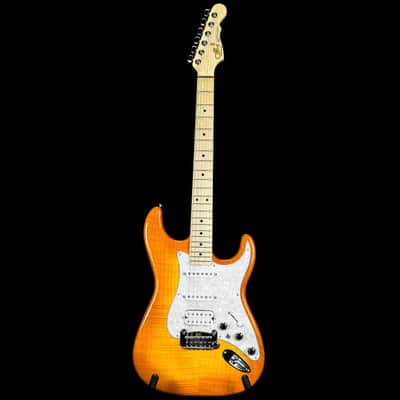 G&L USA Legacy HSS Electric Guitar - Honeyburst image 2