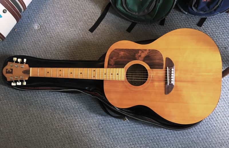 Very Rare 1970's Ernie Ball Earthwood Vintage Acoustic 6 String Guitar - Very Good