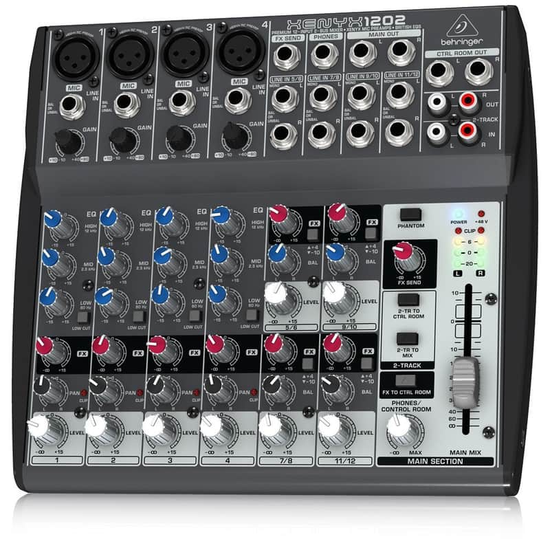 Behringer Xenyx 1202 12-Input Mixer image 2