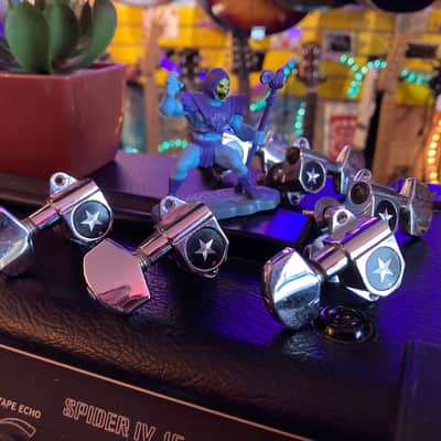 Ibanez / Gotoh Star Tuners MIJ Vintage 1970s - Chrome image 2