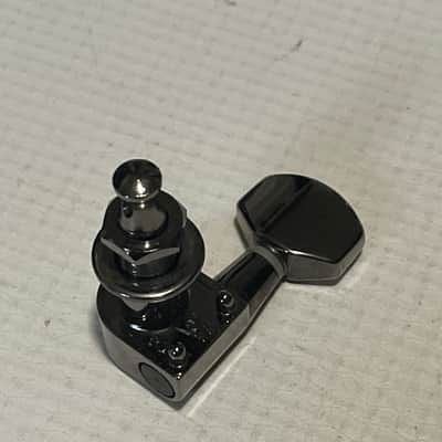 2000's Ibanez RG & S Series Guitar 1 Single Dual Pin Cosmo Black Tuning Peg Tuner Machine Head image 7