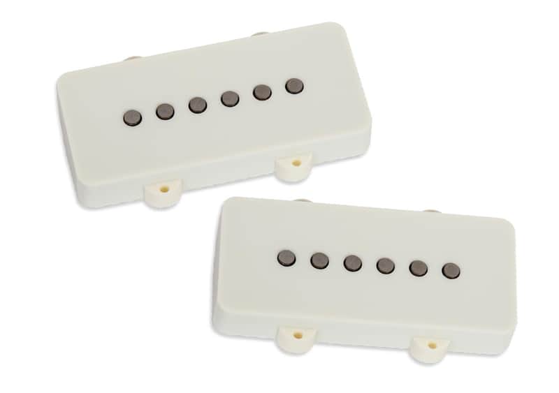 Seymour Duncan Vintage Jazzmaster Silencer Pickup Set – Classic ‘60s “Vintage” Voice, Parchment image 1