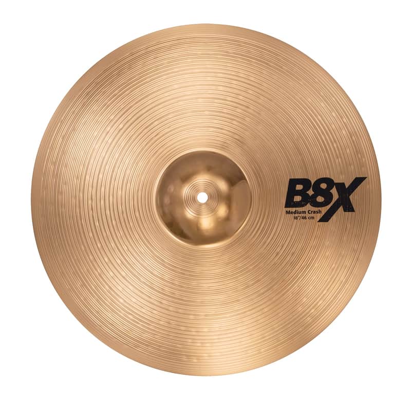 Sabian 18" B8X Medium Crash Cymbal image 1