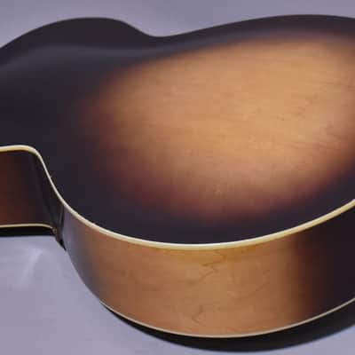 c.1960's Airline N-2 Acoustic Archtop Sunburst image 12