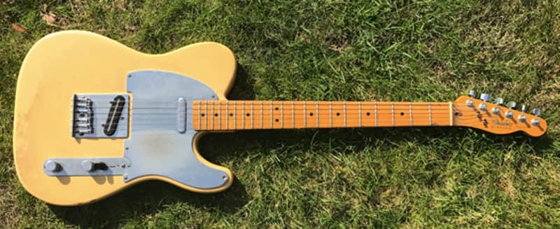 Fender Telecaster , Ex Jeff Buckley 1983 Blonde image 1