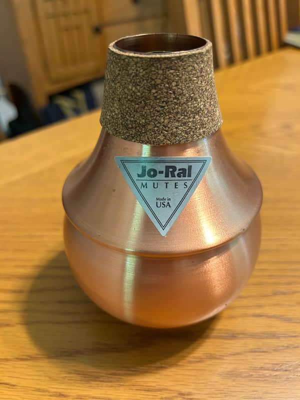 Jo Ral Trumpet Bubble Mute (harmon), all copper TPT2C image 1