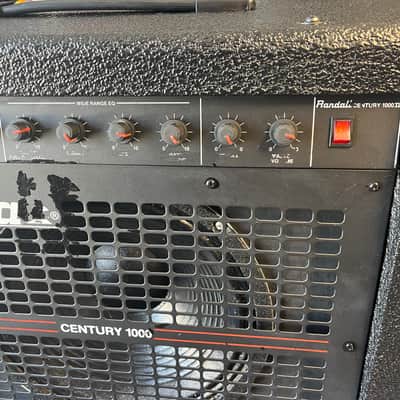 Vintage Randall Century 1000 Solid State Amp - Spring Reverb - RARE image 2
