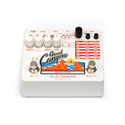 Electro-Harmonix Grand Canyon Delay and Looper 2018 - Present - White image 4